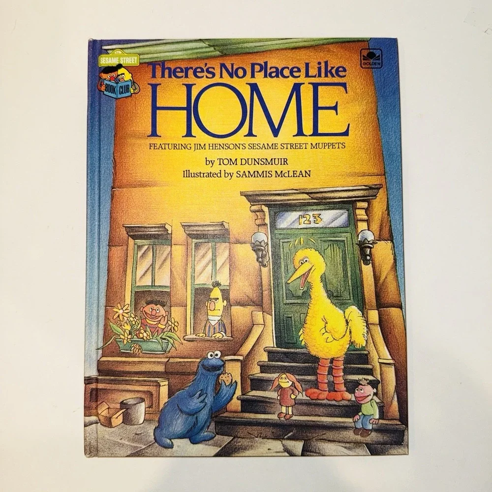 Vintage Sesame Street Book Club Hardcover Lot of 8 Grover Big Bird Count